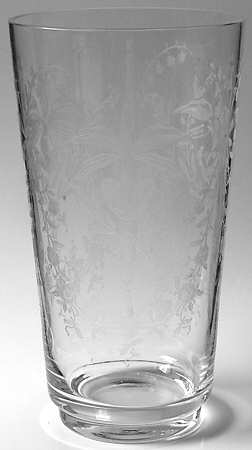 Orchid Flip Flower Vase by Heisey