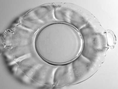 Orchid 12" Sandwich Plate