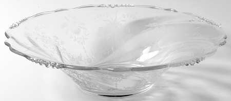Orchid 11" Floral Bowl