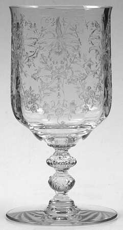 Orchid Low Water Goblet