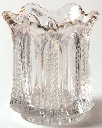 Panelled Cane Toothpick Holder