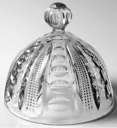 Punty & Diamond Point Lid for Round Butter