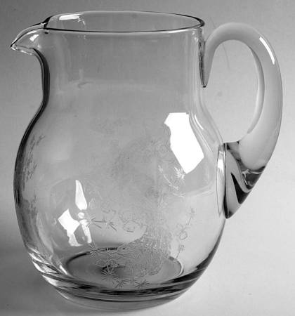Peacock Clear 54 Oz Pitcher