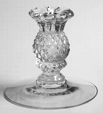 Plantation Pressed Single Light Candlestick