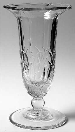 Plantation Pressed 9" Flared Vase