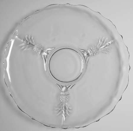 Plantation Pressed Torte Plate