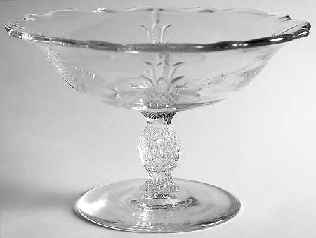 Plantation Pressed 6" Stemmed Open Jelly