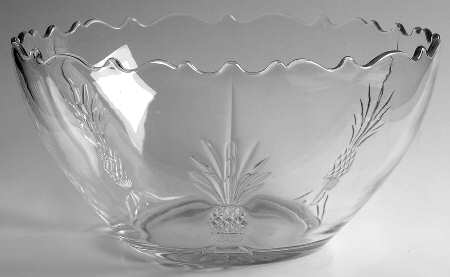 Plantation Pressed Floral Bowl