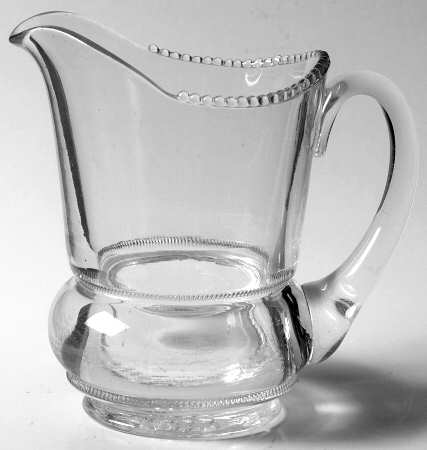 Plain Band Clear Creamer