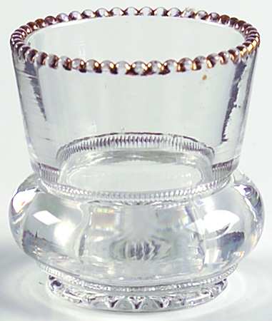 Plain Band Clear Toothpick Holder