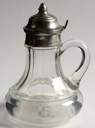 Plain Band Clear Molasses Can