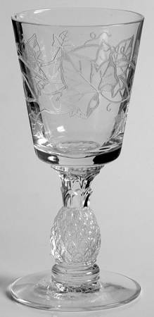 Plantation Ivy Wine Glass