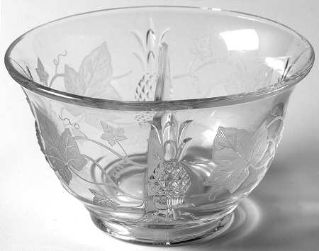 Plantation Ivy Divided Mayonnaise, Bowl Only