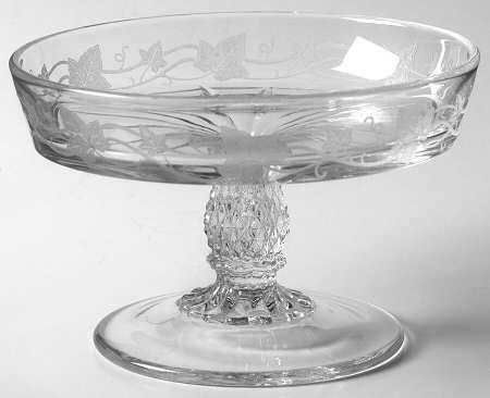 Plantation Ivy Cheese Dish No Lid