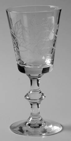 Plantation Ivy Wine Glass