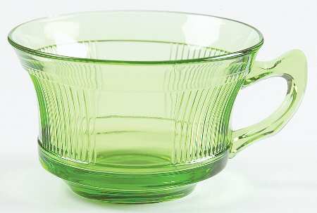 Pleat and Panel Moongleam Green Cup Only