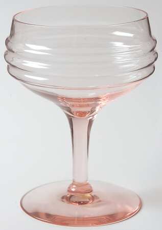 Portsmouth Flamingo (Pink) Champagne/Tall Sherbet