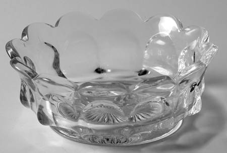 Puritan Clear (Colonial) 4" Flared Nappy
