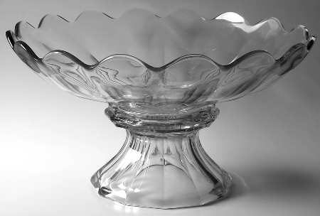Puritan Clear (Colonial) Stand Shallow Punch W Bowl