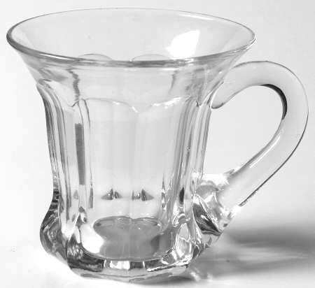 Puritan Clear (Colonial) Handled Custard Cup