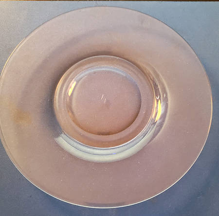 Revere Clear (Non Optic) Luncheon Plate