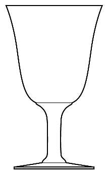 Revere Clear (Non Optic) Water Goblet