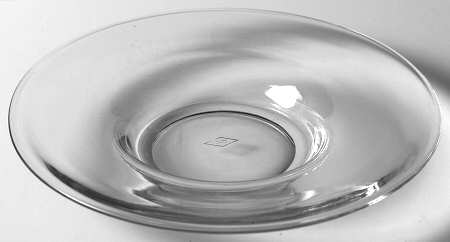 Revere Clear (Non Optic) Finger Bowl Underplate Only