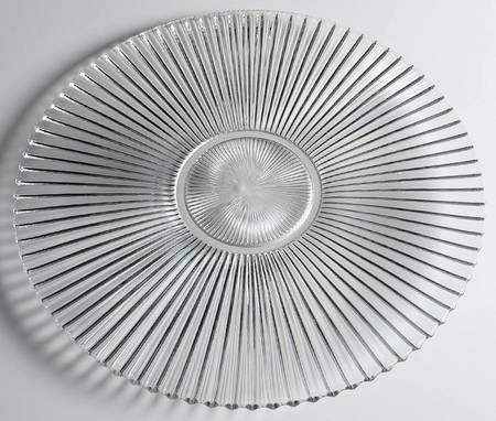 Ridgeleigh (Heavy Pressed Patt) 13" Sandwich Plate