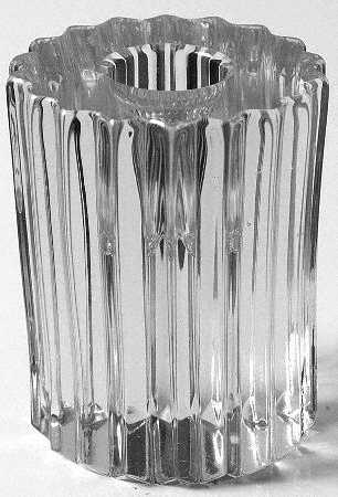 Ridgeleigh (Heavy Pressed Patt) 3" Single Light Candlestick