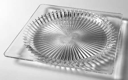 Ridgeleigh (Heavy Pressed Patt) 7" Square Plate