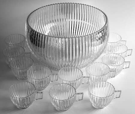 Ridgeleigh (Heavy Pressed Patt) (13 Piece) Punch Set (PUN + 12 PCUM1)
