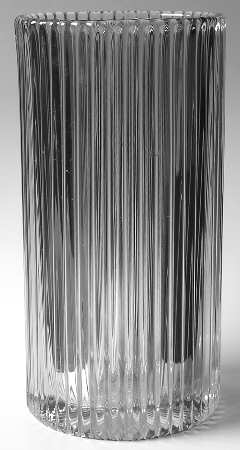 Ridgeleigh (Heavy Pressed Patt) 10" Straight Vase