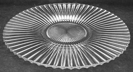 Ridgeleigh (Heavy Pressed Patt) 11" Sandwich Plate