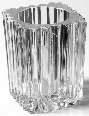 Ridgeleigh (Heavy Pressed Patt) Cigarette Holder-Square