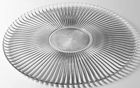 Ridgeleigh (Heavy Pressed Patt) 18" Torte Plate