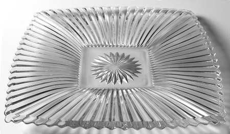 Ridgeleigh (Heavy Pressed Patt) 9" Square Plate