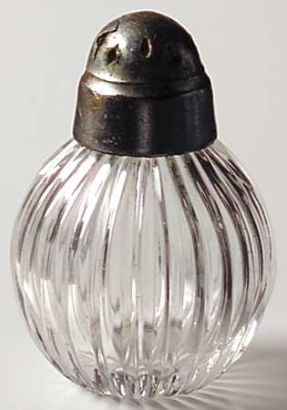 Ridgeleigh (Heavy Pressed Patt) Shaker with Metal Lid