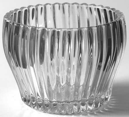 Ridgeleigh (Heavy Pressed Patt) 3" Cupped Vase