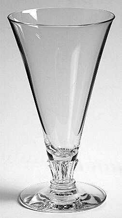 Ridgeleigh Clear (Thin, Blown) 7 Oz Footed Tumbler