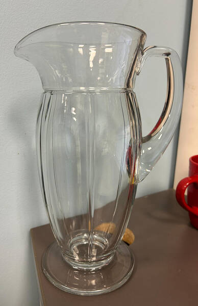 Rib and Panel Clear (Stem 411) 46 Oz Pitcher