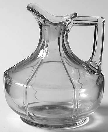 Rib and Panel Clear (Stem 411) 4 Oz Cruet No Stopper
