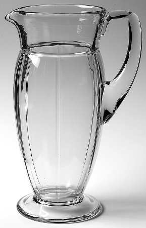 Rib and Panel Clear (Stem 411) 48 Oz Pitcher