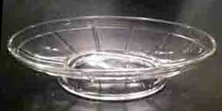Rib and Panel Clear (Stem 412) Footed Banana Split