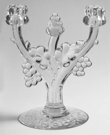 Riviere Double Light Candlestick