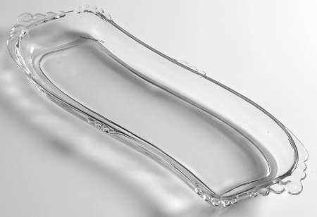 Rococo Clear 13" Oblong Relish