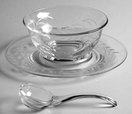 Southwind Mayonnaise Bowl, Underplate and Ladle