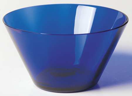 Spanish Cobalt Blue (Clear Stem) Finger Bowl