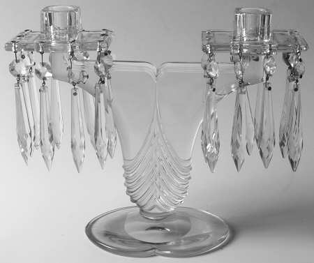 Stanhope Bobeche & Prism 2 Light with Candelabra