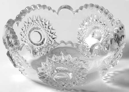 Sunburst 4" Cupped Nappy
