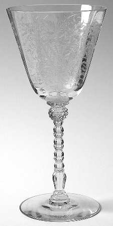 Titania Clear (Stem 3414) Water Goblet